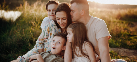 5人家族の家のイメージ