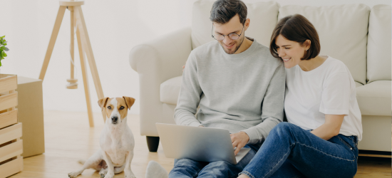 ペットと暮らす家のイメージ